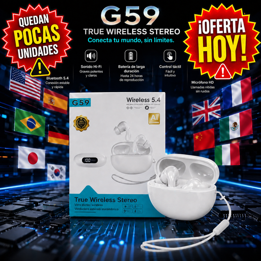 🔥 AURICULARES TRADUCTORES INTELIGENTES – HABLA CUALQUIER IDIOMA AL INSTANTE