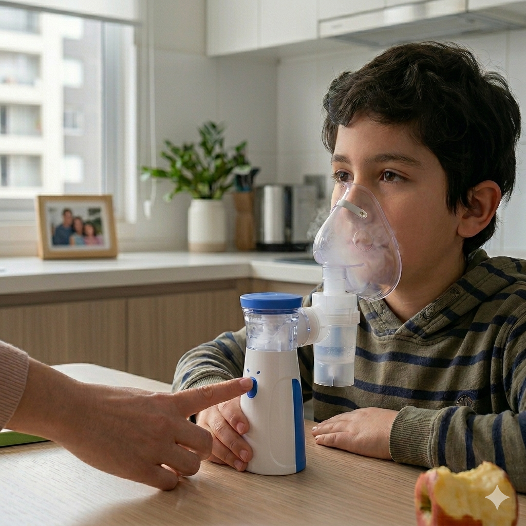 💚 NEBULIZADOR PORTATIL - RESPIRA LIBRE EN SEGUNDOS! ALIVIO INMEDIATO EN CASA