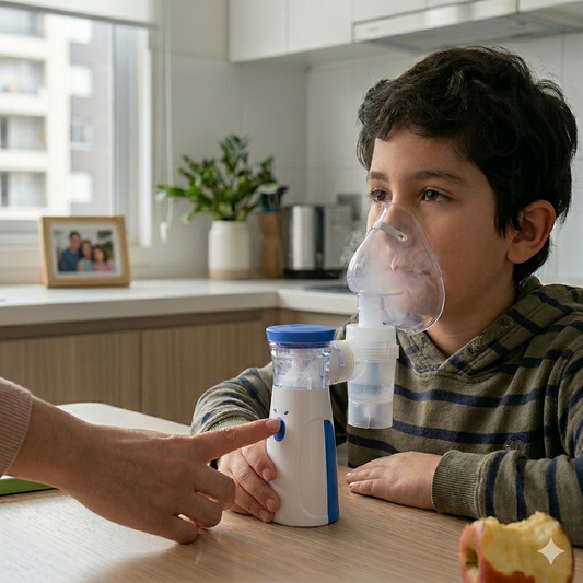 💚 NEBULIZADOR PORTATIL - RESPIRA LIBRE EN SEGUNDOS! ALIVIO INMEDIATO EN CASA